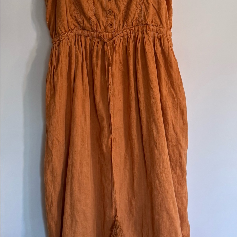 In Bloom Orange Maxi Dress